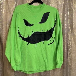 Disneyland Resort 2020 Oogie Boogie Lime Green Black Spirit Jersey Shirt XS